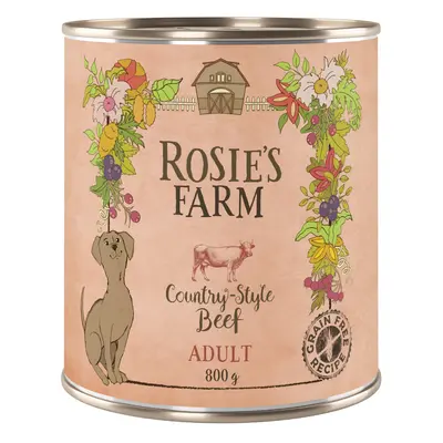 Rosie's Farm Adult Country-Style Beef - 6 x 800g