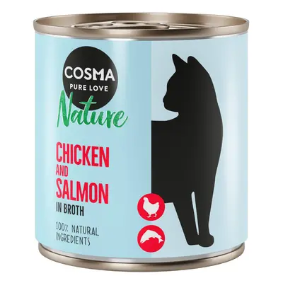 Cosma Nature Saver Pack 12 x 280g - Chicken & Salmon