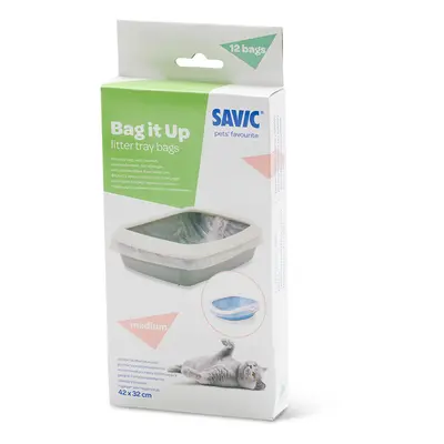 Savic Bag it Up Litter Tray Bags - Saver Pack: Medium (3 x 12 bags)