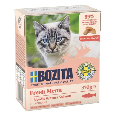 Bozita Tetra Chunks in Sauce Saver Pack - Salmon (18 x 370g)