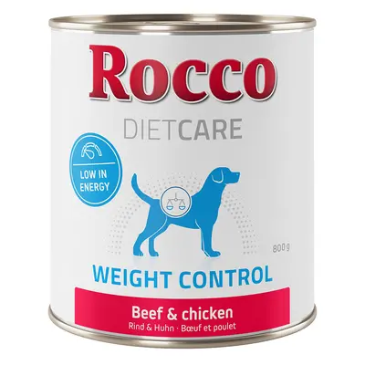 Rocco Diet Care Weight Control - Beef & Chicken - 6 x 800g