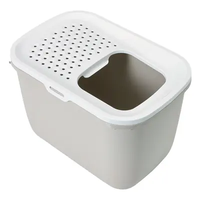 Savic Hop In Litter Box - Sand & Beige