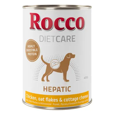 Rocco Diet Care Hepatic - Chicken with Oat Flakes & Cottage Cheese - Saver Pack: 24 x 400g