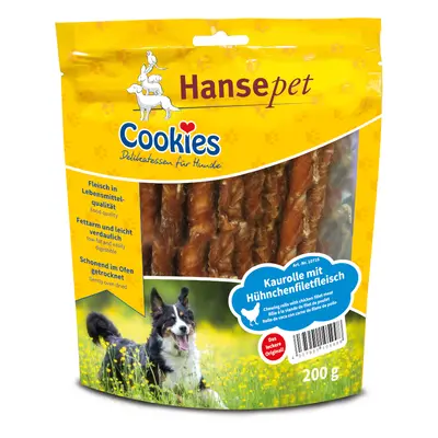 Cookies Delikatess Chew Rolls with Chicken Fillet Strips - 200g