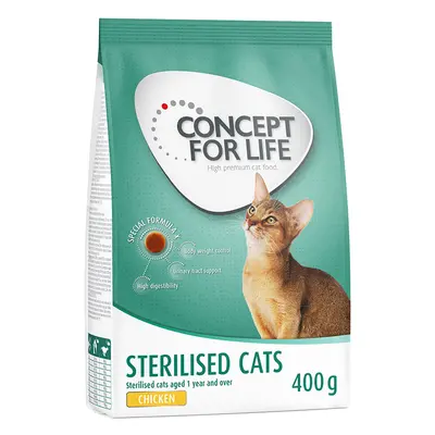 Concept for Life Sterilised Cats - Chicken - 400g