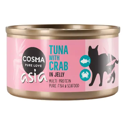 Cosma Asia in Jelly Saver Pack 24 x 85g - Tuna with Crab Meat