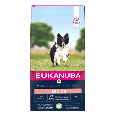 Eukanuba Senior Small & Medium Breed - Lamb & Rice - Economy Pack: 2 x 12kg