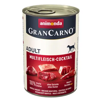 Animonda GranCarno Original Adult 6 x 400g - Multi-Meat Cocktail