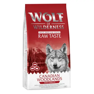 Wolf of Wilderness Adult Mini "The Taste of" - Taste of Canadian Woodlands - Beef (1kg)