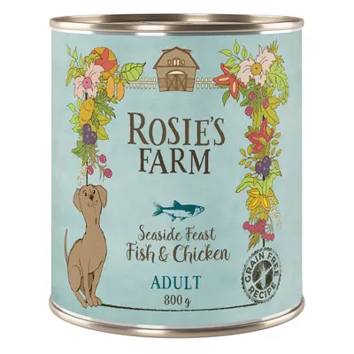 Rosie's Farm Saver Pack - 24 x 800g - Adult Fish & Chicken (24 x 800g)