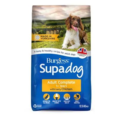 Burgess Supadog Adult Complete with Chicken - 12.5kg