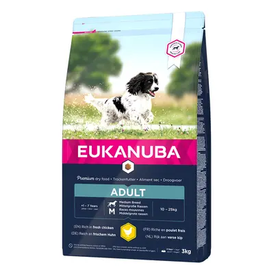 Eukanuba Adult Medium Breed - Chicken - 3kg