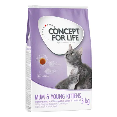 Concept for Life Mum & Young Kittens - 3kg