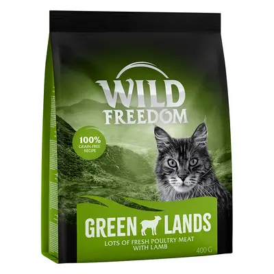 3 x 400g Wild Freedom Dry Cat Food - Try Now! - Adult "Green Lands" Lamb - Grain-Free (3 x 400g)