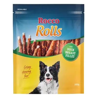 Rocco Rolls Chew Sticks - with Duck Fillet (200g)