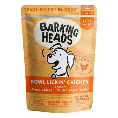 Barking Heads Bowl Lickin’ Chicken - Saver Pack: 20 x 300g