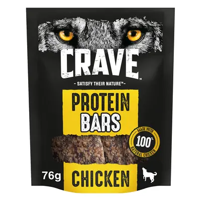 CRAVE Protein Bars with Chicken - Saver Pack: 7 x 76g