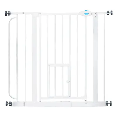 Carlson Pet Gate with Cat Flap - Height 76.2cm, Width 73.66 - 92.71cm