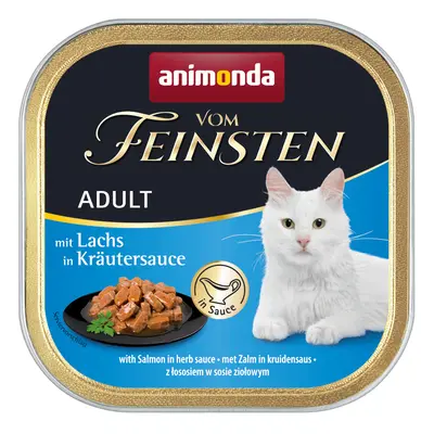 Animonda vom Feinsten Adult No Grain in Sauce 6 x 100g - Salmon in a Herb Sauce