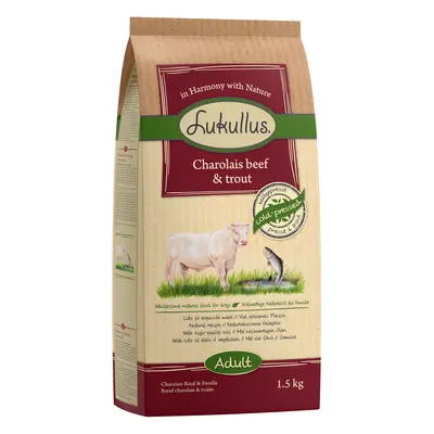 Lukullus Cold-Pressed Charolais Beef & Trout - 1.5kg