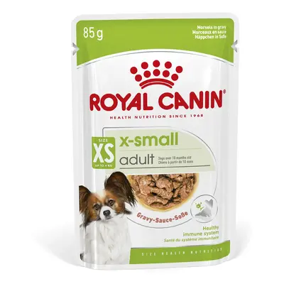 Royal Canin X-Small Adult in Gravy - Saver Pack: 24 x 85g