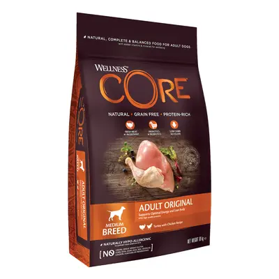 Wellness Core Medium Adult Original Dry Dog Food - 10kg