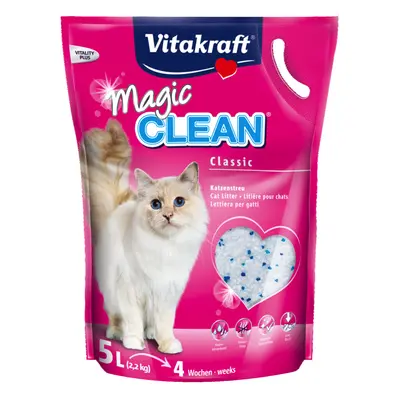 Vitakraft Magic Clean Silica Cat Litter - 5l