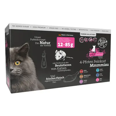 Catz finefood Purrrr Mixed Pack Pouches - Purrrr Collection Mixed Pack I (12 x 85g)