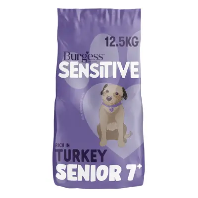 Burgess Sensitive Senior Dog - Economy Pack: 2 x 12.5kg