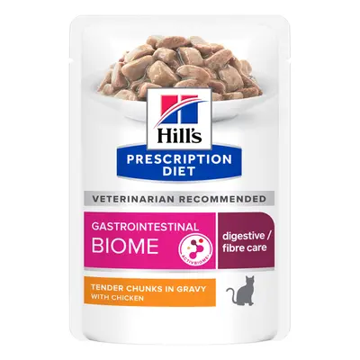 Hill's Prescription Diet Feline Gastrointestinal Biome - Chicken - 12 x 85g