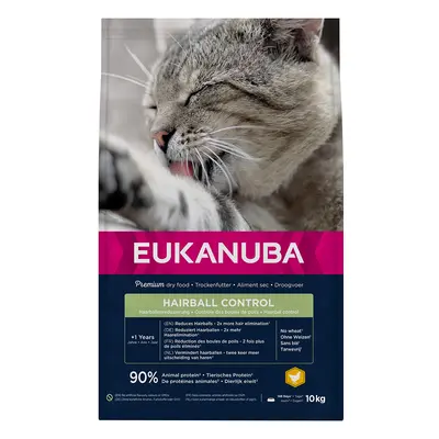 Eukanuba Hairball Control Adult - Economy Pack: 2 x 10kg