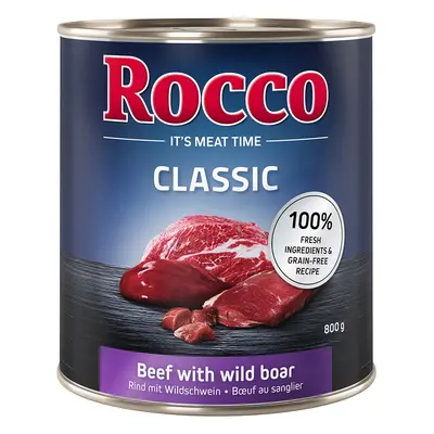 Rocco Classic Saver Pack 24 x 800g - Beef with Wild Boar