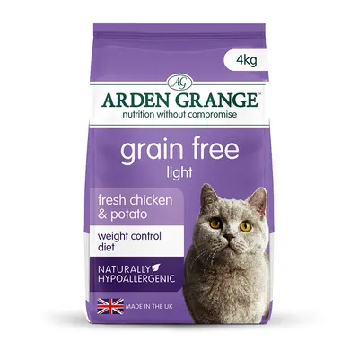 Arden Grange Light Chicken & Potato - Adult Cat - 4kg