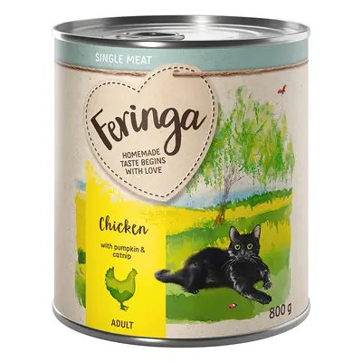 Feringa Single Meat Menu Saver Pack 12 x 800g - Chicken with Pumpkin & Catnip