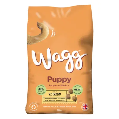 Wagg Puppy Complete with Chicken - Economy Pack: 2 x 12kg