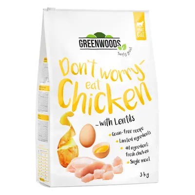 Greenwoods Chicken with Lentils, Potatoes & Egg - 3kg