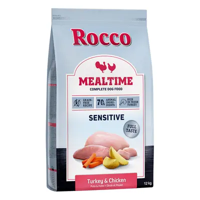 Rocco Mealtime Sensitive - Turkey & Chicken - Economy Pack: 2 x 12kg