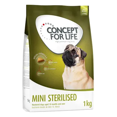 Concept for Life Economy Packs - Mini Sterilised (4 x 1kg)