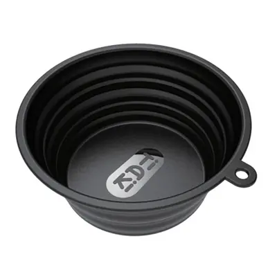 TIAKI Black Silicone Travel Bowl - 500ml