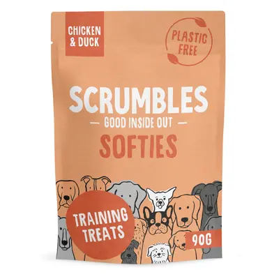 Scrumbles Softies Training Treats - Chicken & Duck - Saver Pack: 8 x 90g