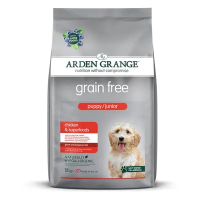 Arden Grange Puppy/Junior - Grain-Free Chicken & Superfoods - 12kg