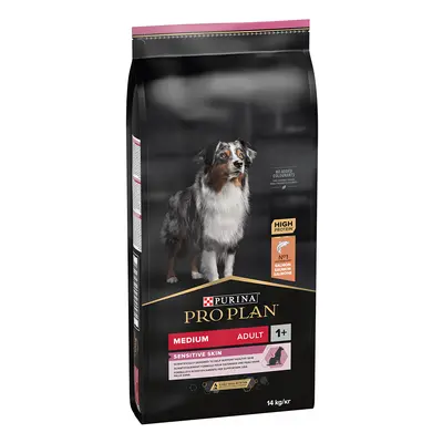 PURINA PRO PLAN Medium Adult Sensitive Skin - Economy Pack: 2 x 14kg