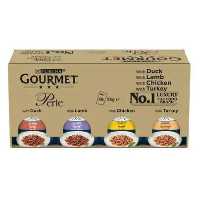 Gourmet Perle Pouches Mixed Mega Pack 96 x 85g - Chef's Collection in Gravy