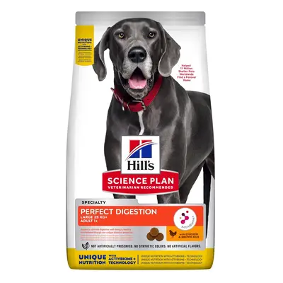 Hill's Science Plan Adult 1+ Perfect Digestion Large Breed with Chicken - Economy Pack: 2 x 14kg