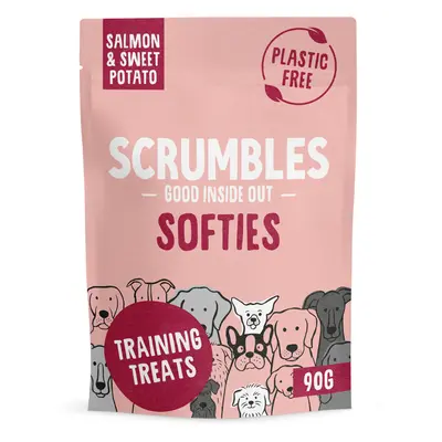 Scrumbles Softies Training Treats - Salmon - Saver Pack: 8 x 90g