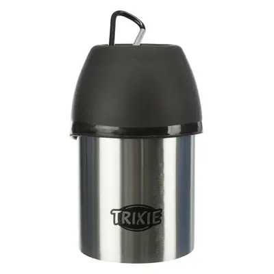 Trixie Friends on Tour Steel Travel Bottle and Bowl - 0.3 litre