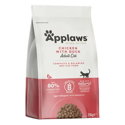 Applaws Adult Chicken & Duck Cat Food - Economy Pack: 2 x 7.5kg