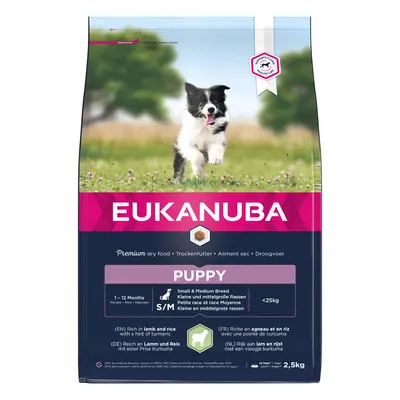 Eukanuba Puppy Small & Medium Breed – Lamb & Rice - 2.5kg