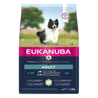 Eukanuba Small & Medium Breed Adult - Lamb & Rice - 2.5kg