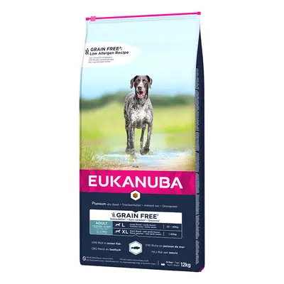 Eukanuba Grain-Free Large Breed Adult with Ocean Fish - 12kg